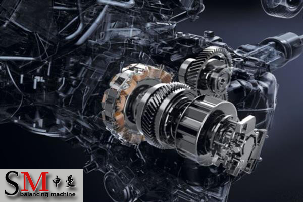 Safe operation of rotor of dynamic balance correction motor