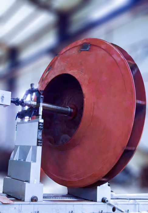 Characteristics of fan balancing machine