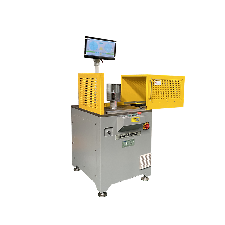 Automatic positioning dynamic balancing machine with fixed specifications?